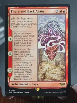 There and Back Again Universes Beyond: Lord of the Rings MTG Regular Near Mint - Image 1