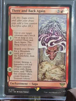 There and Back Again Universes Beyond: Lord of the Rings MTG Regular Near Mint - Image 3