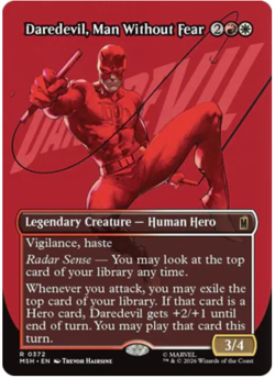 Daredevil, Man Without Fear (0372) - Borderless Marvel Super Heroes - Image 1