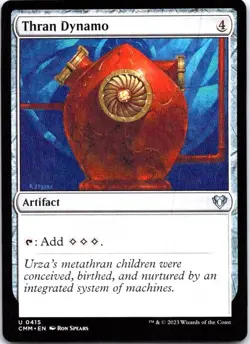 Thran Dynamo 415 Uncommon Commander Masters Magic: The Gathering Near Mint - Image 1