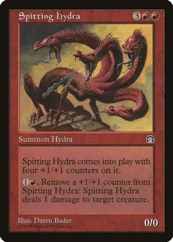 MTG Spitting Hydra ** Stronghold ** English (MP) - Image 1