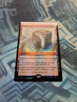 MTG Foil Mana Vault NM- Masterpiece Series: Kaladesh Inventions - Image 3