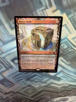 MTG Foil Mana Vault NM- Masterpiece Series: Kaladesh Inventions - Image 4