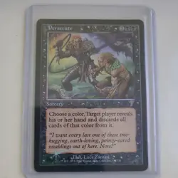 Persecute: 2001 Magic the Gathering - 7th Edition Foil - Image 1