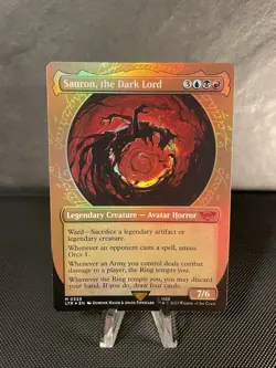 Sauron The Dark Lord Showcase Foil - Image 1