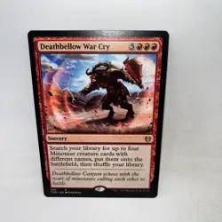 Deathbellow War Cry 294 Rare Theros Beyond Death Magic: The Gathering LP - Image 1