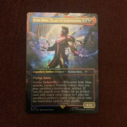 Iron Man, Titan of Innovation (Rainbow Foil) Secret Lair Drop Foil - Image 1