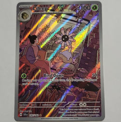 Pokemon TCG Lileep 145/142 Sv07 Stellar Crown Holo IR EN 2024 HP 100 - Image 1