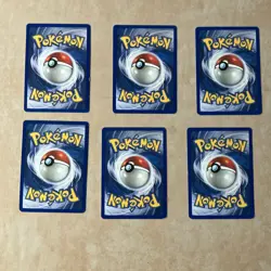 Pokemon TCG Neo Genesis 1st Edition Lot 6 Total Cards - Image 4