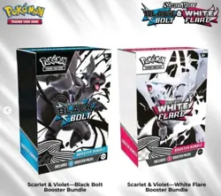 PRESALE Pokemon TCG: White Flare/Black Bolt Booster Bundle (One of Each) - Image 1