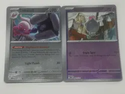 Pokemon TCG Mega Evolution Error Mis-cut Connecting Cards - Image 5