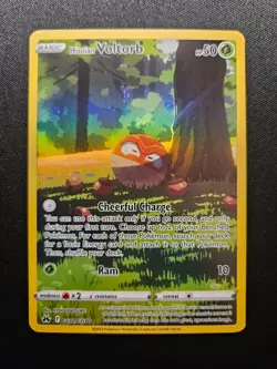 Pokemon TCG Hisuian Voltorb GG01/GG70 Crown Zenith Trainer Gallery Foil Card NM - Image 1
