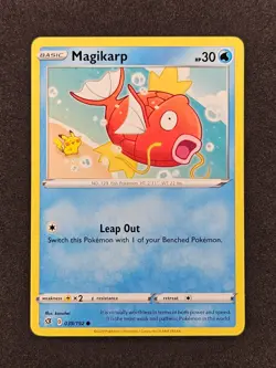 Magikarp Common 039/192 Sword & Shield: Rebel Clash Pokemon Card NM- - Image 1
