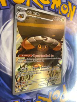 Crustle 186/182 Destined Rivals DRI Illustration Rare Pokemon TCG NM - Image 2