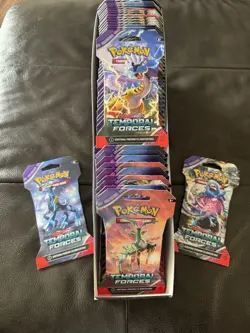 Pokemon TCG Scarlet & Violet Temporal Forces Sleeved Booster Packs Lot Of 36 !!! - Image 2