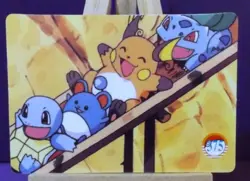 POKEMON POCKET MONSTERS VENDING PRISM STICKER 373 CUBONE PIKACHU CHARMANDER - Image 3