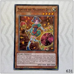 Tamtam the Melodious Diva - MP16-EN055 - Common 1st Edition Yugioh - Image 1