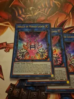 X3 DUOV-EN011 Herald of Mirage Lights Ultra Rare 1st Edition YuGiOh Card Playset - Image 2