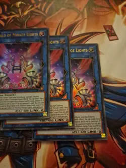 X3 DUOV-EN011 Herald of Mirage Lights Ultra Rare 1st Edition YuGiOh Card Playset - Image 3