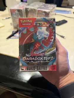 Pokemon Trading Card Game: Scarlet and Violet Paradox Rift Build and Battle Box 820650854217 - Image 1