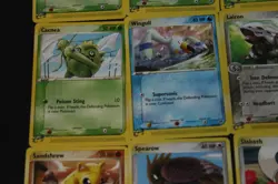 19 Pokemon Card Lot EX-PL E-Reader EX Sandstorm(1 Card"-E-Reader Symbol") - Image 5