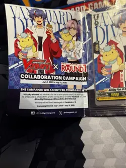 Cardfight Vanguard Akina Myodo Round 1 Exclusive Promo Card Sealed - Image 2
