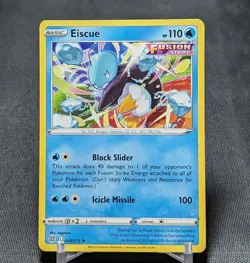Eiscue Regular Rare Water 2022 Brilliant Stars Pokemon TCG Card 044/172 - Image 1