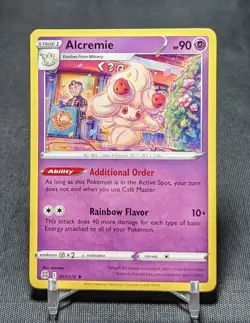 Alcremie Regular Rare Psychic 2022 Brilliant Stars Pokemon TCG Card 071/172 - Image 1