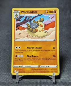 Wormadam Regular Rare Fighting 2022 Brilliant Stars Pokemon TCG Card 077/172 - Image 1
