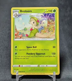Breloom Regular Rare Grass 2022 Brilliant Stars Pokemon TCG Card 004/172 - Image 1
