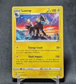 Luxray Regular Rare Lightning 2022 Brilliant Stars Pokemon TCG Card 051/172 - Image 1