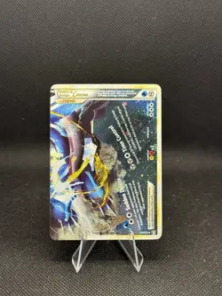 Palkia & Dialga Duo LEGEND Pokemon Card Set Ultra Rare Holo HGSS LP DOUBLE SWIRL - Image 2