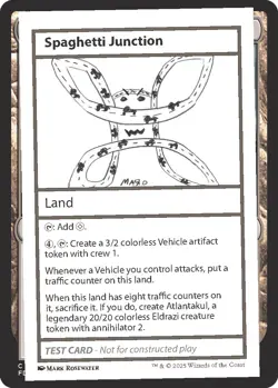 PRE-SALE - Spaghetti Junction ✨Test Card✨Festival in a Box - Secret Lair - MTG - Image 1