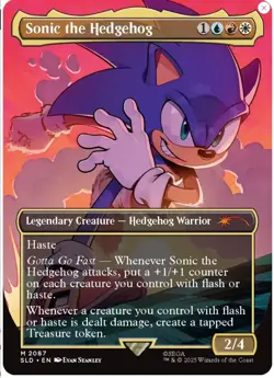 ✨ Secret Lair x Sonic - Non-Foil + Foil Singles - MTG - Choose Your Cards ✨ - Image 2