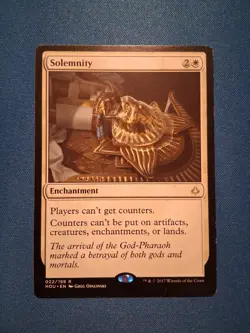 Solemnity Hour of Devastation LP Magic MTG - Image 1