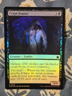 Crypt Feaster FOIL FDN Foundations MTG 59 MTG Magic - Image 1