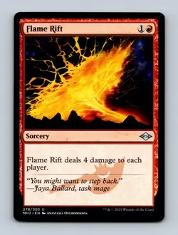 Flame Rift Modern Horizons 2 Non-Foil MTG NM - Image 1