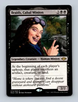 Braids, Cabal Minion Modern Horizons 2 Non-Foil MTG NM - Image 1