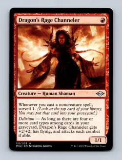 Dragon's Rage Channeler Modern Horizons 2 Non-Foil MTG NM - Image 1