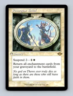 Resurgent Belief (Retro Frame) Modern Horizons 2 Non-Foil MTG NM - Image 1