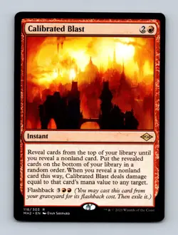 Calibrated Blast Modern Horizons 2 Non-Foil MTG NM - Image 1