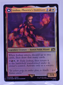 MTG: Final Fantasy Joshua, Phoenix’s Dominant (Foil) K075 - Image 1