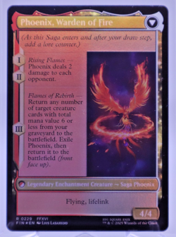 MTG: Final Fantasy Joshua, Phoenix’s Dominant (Foil) K075 - Image 2