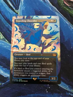 Neon Blue Traveling Chocobo!! - Image 1