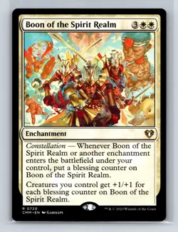 Commander Masters #720 Boon of the Spirit Realm - Image 1