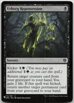 Urborg Repossession The List Reprints 114/281 NM C - Image 1
