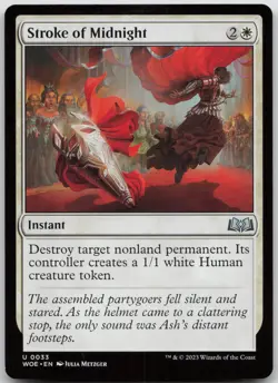 Stroke of Midnight Wilds of Eldraine 33 NM U - Image 1