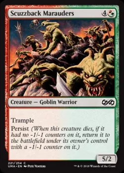 Scuzzback Marauders - Light Play MTG Ultimate Masters - Image 1