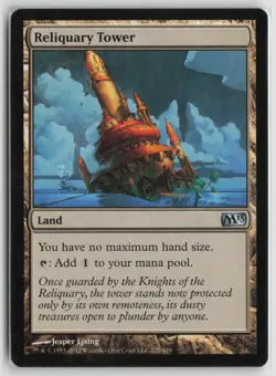 Reliquary Tower Lightly Played 227 Magic 2013 (M13) Magic: The Gathering - Image 1