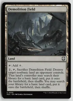 Demolition Field LP 335 Commander: Modern Horizons 3 MTG - Image 1